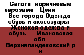 Сапоги ,коричневые еврозима › Цена ­ 1 000 - Все города Одежда, обувь и аксессуары » Женская одежда и обувь   . Ивановская обл.,Верхнеландеховский р-н